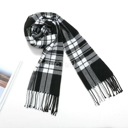 CASHMERE Scarf Plaid Wool