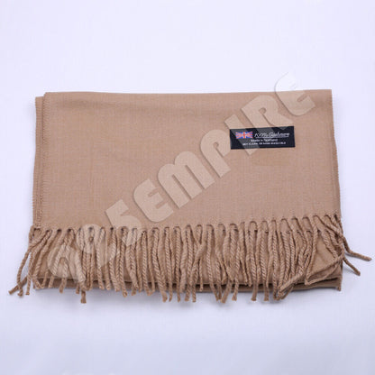 Men Women 100% CASHMERE Scarf