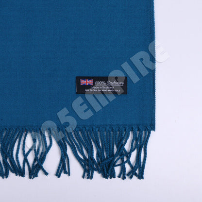 Warm PLAIN solid Wool SCOTLAND Winter Scarves