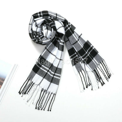 CASHMERE Scarf Plaid Wool