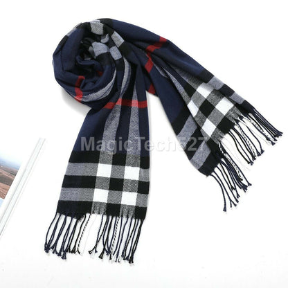 CASHMERE Scarf Plaid Wool