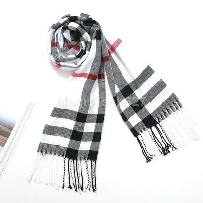 CASHMERE Scarf Plaid Wool