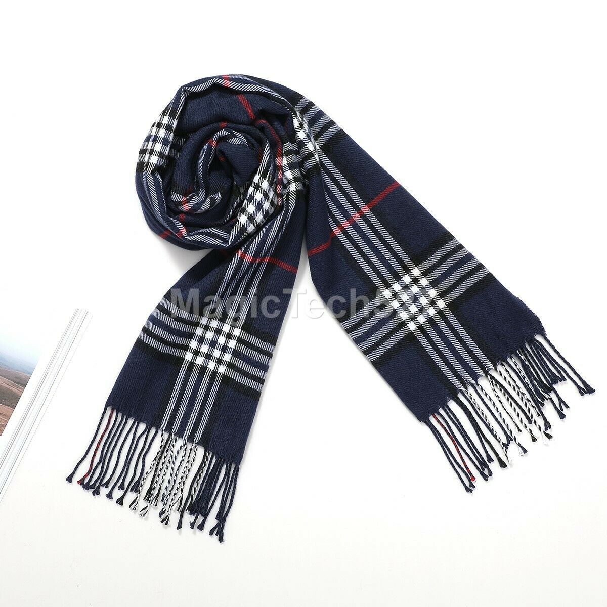 CASHMERE Scarf Plaid Wool