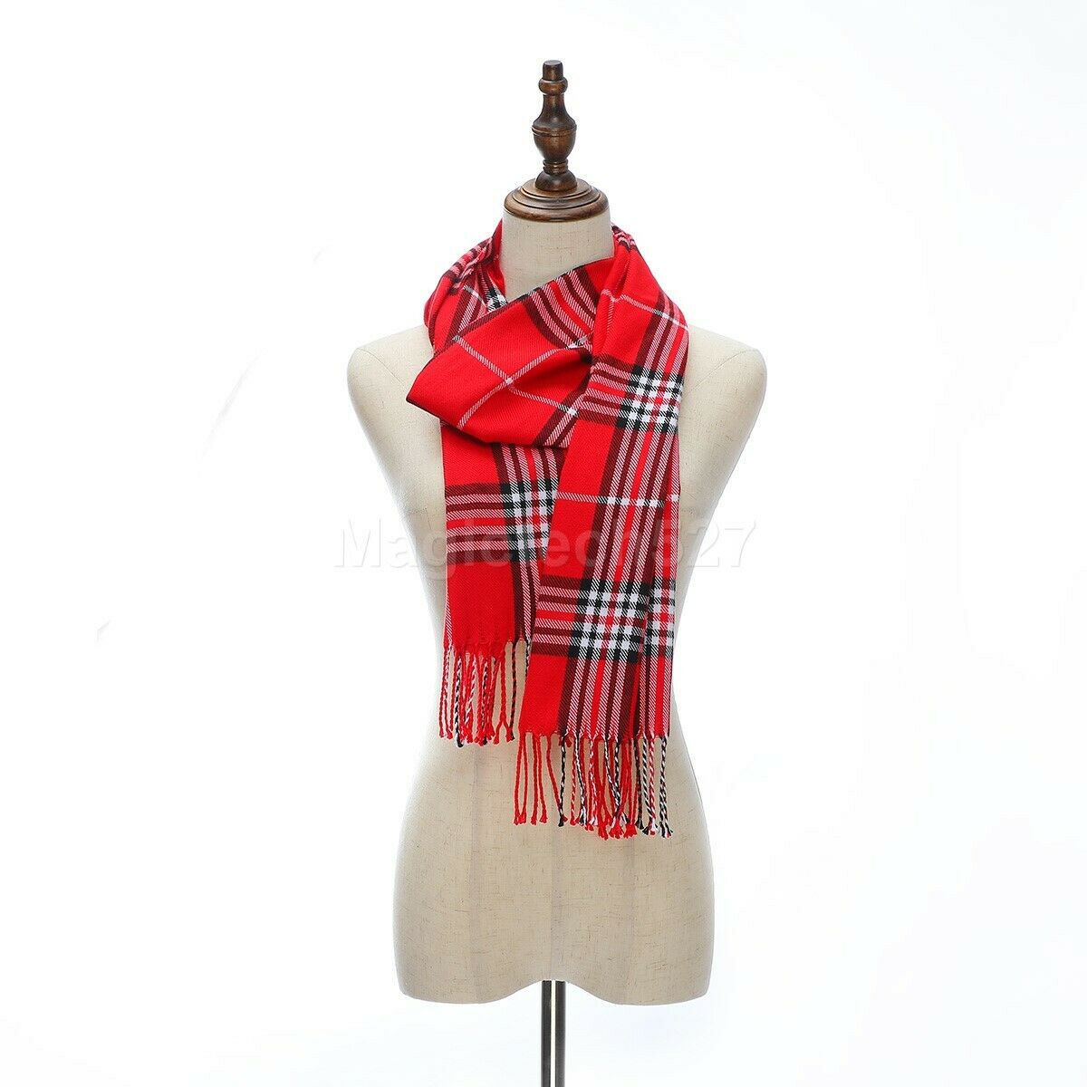 CASHMERE Scarf Plaid Wool