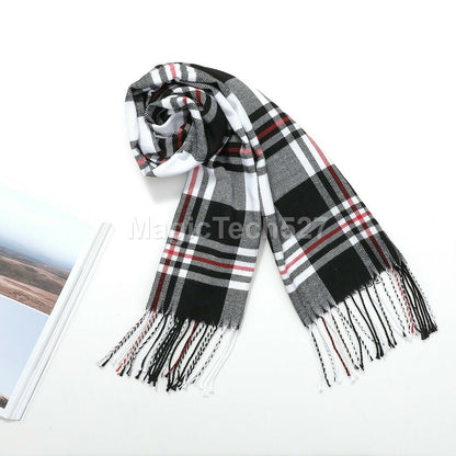 CASHMERE Scarf Plaid Wool