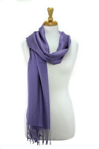 Solid Pashmina Shawl Scarf Wrap