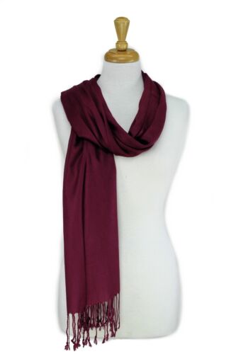 Solid Pashmina Shawl Scarf Wrap