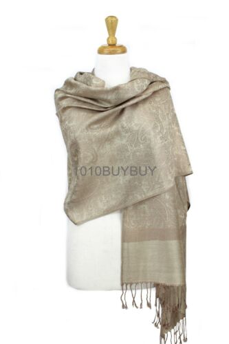 Pashmina Paisley Silky Scarf Shawl