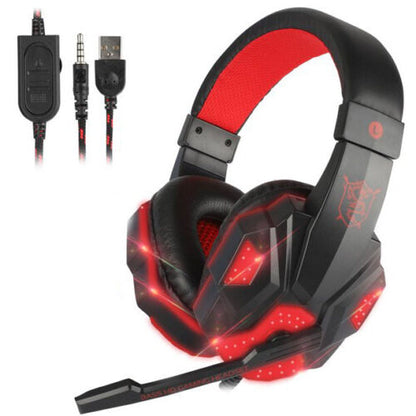 3.5mm Gaming Headset Mic Headphones