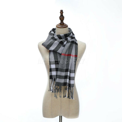 CASHMERE Scarf Plaid Wool