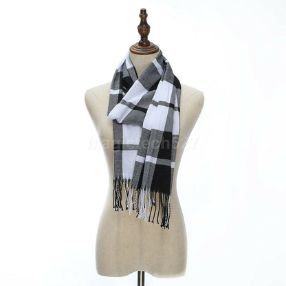 CASHMERE Scarf Plaid Wool