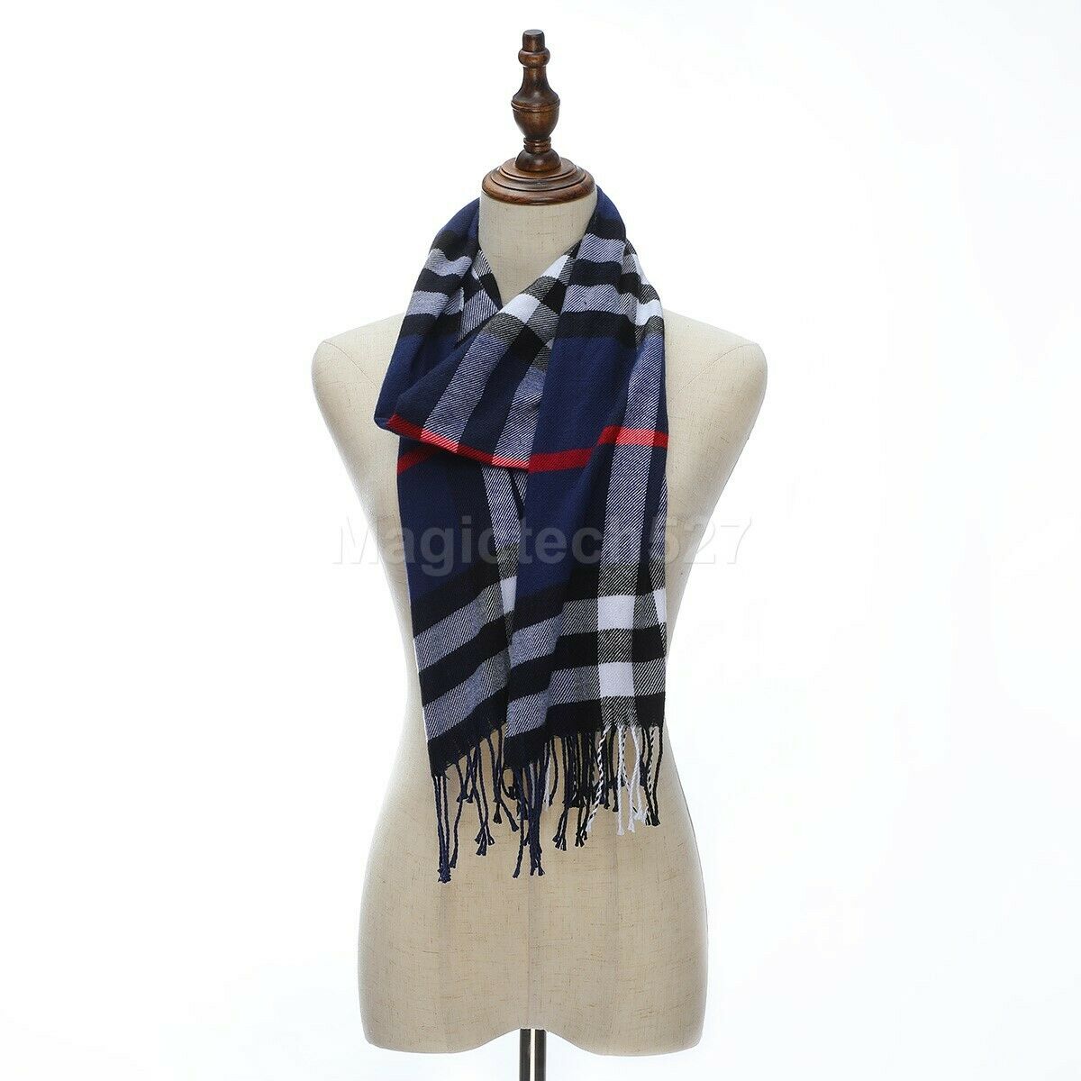 CASHMERE Scarf Plaid Wool