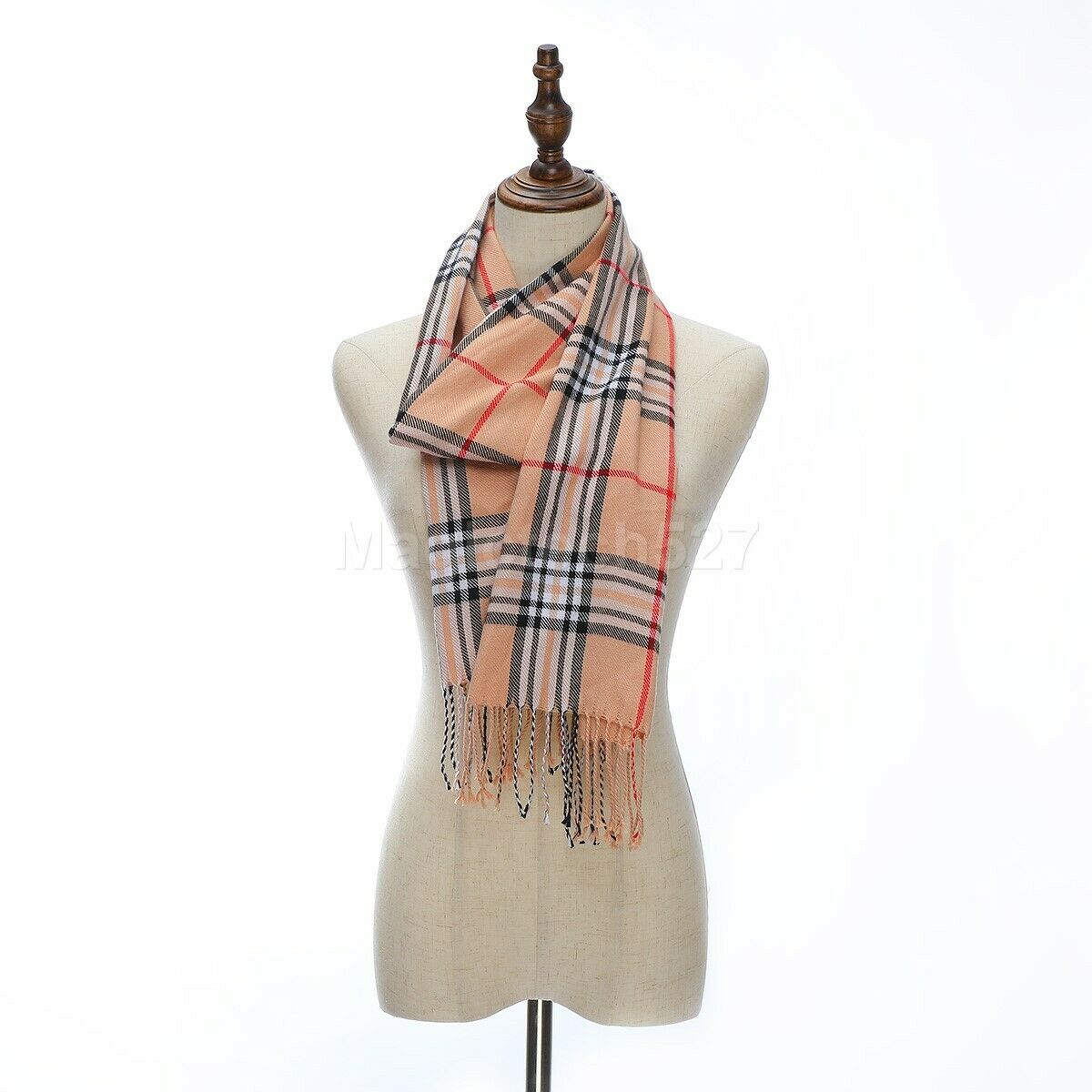 CASHMERE Scarf Plaid Wool