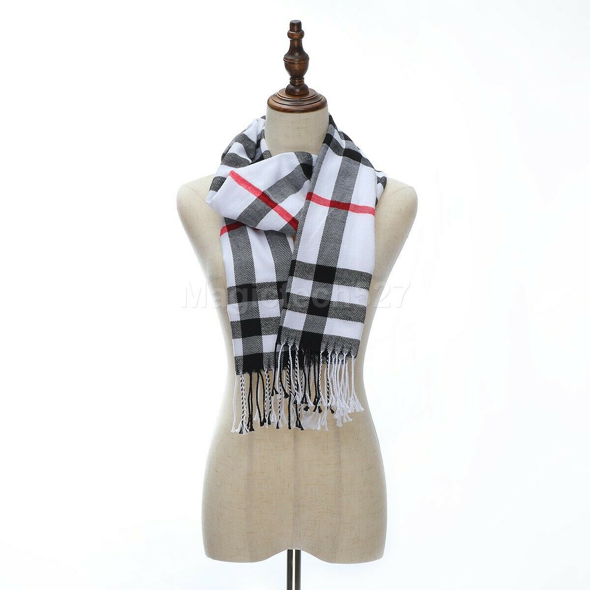 CASHMERE Scarf Plaid Wool