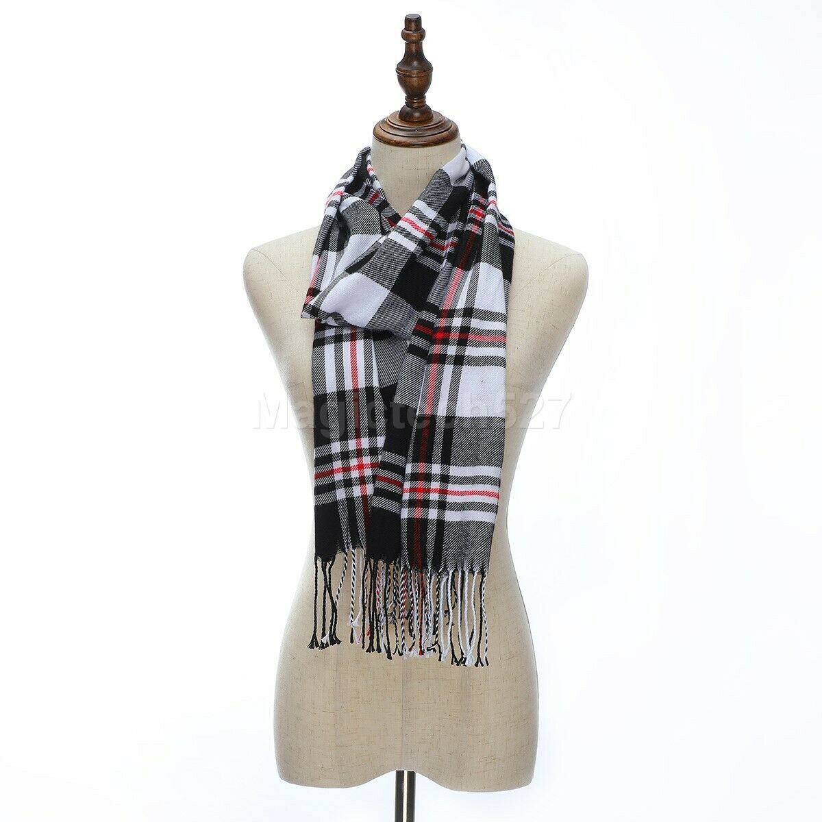 CASHMERE Scarf Plaid Wool