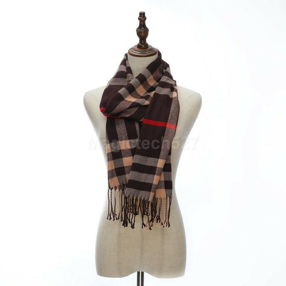 CASHMERE Scarf Plaid Wool