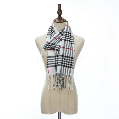 CASHMERE Scarf Plaid Wool