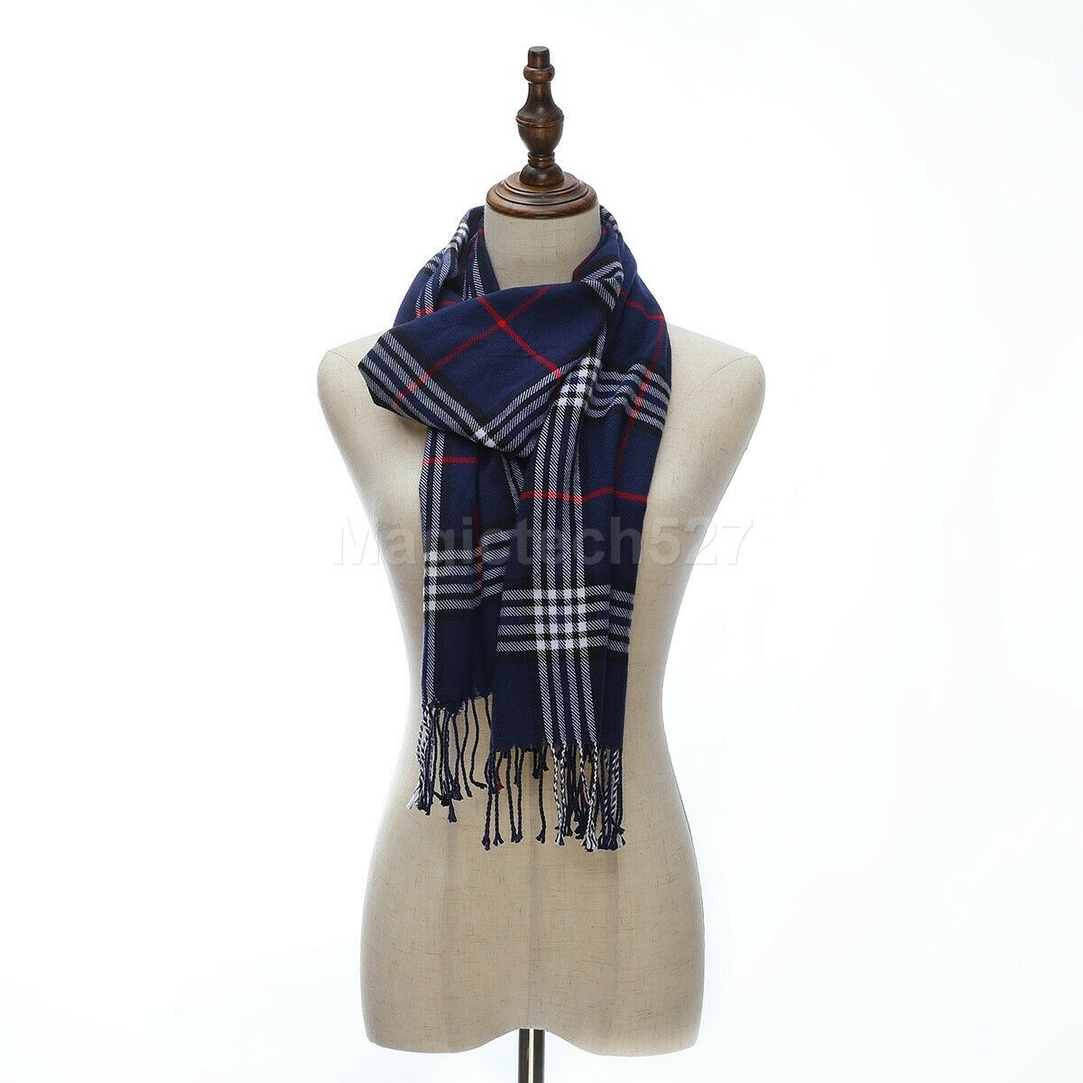 CASHMERE Scarf Plaid Wool