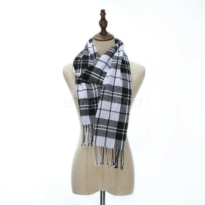 CASHMERE Scarf Plaid Wool