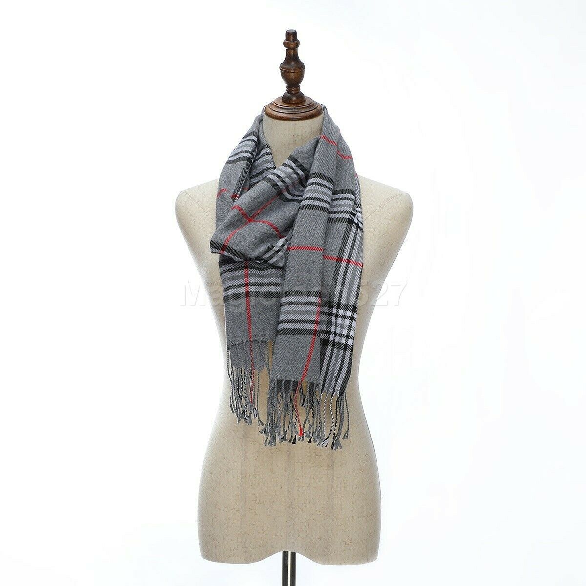 CASHMERE Scarf Plaid Wool