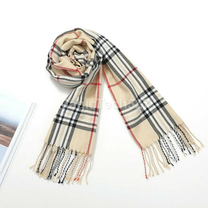 CASHMERE Scarf Plaid Wool