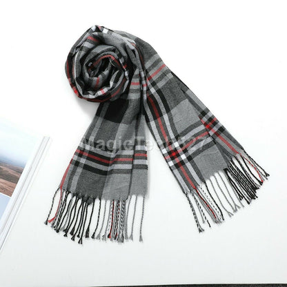 CASHMERE Scarf Plaid Wool