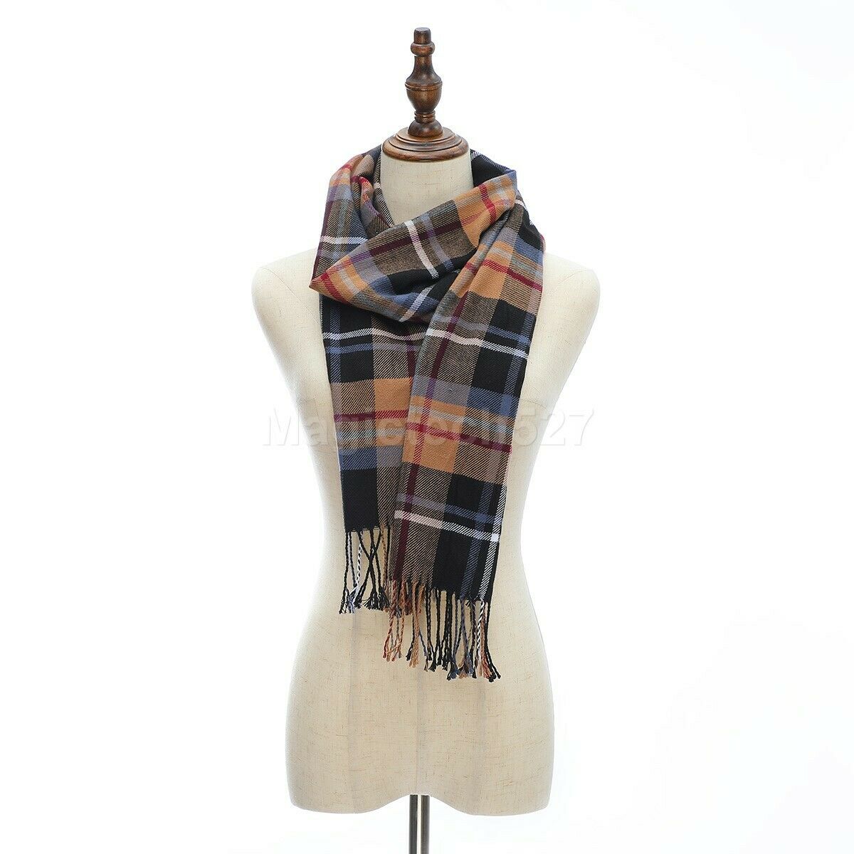 CASHMERE Scarf Plaid Wool